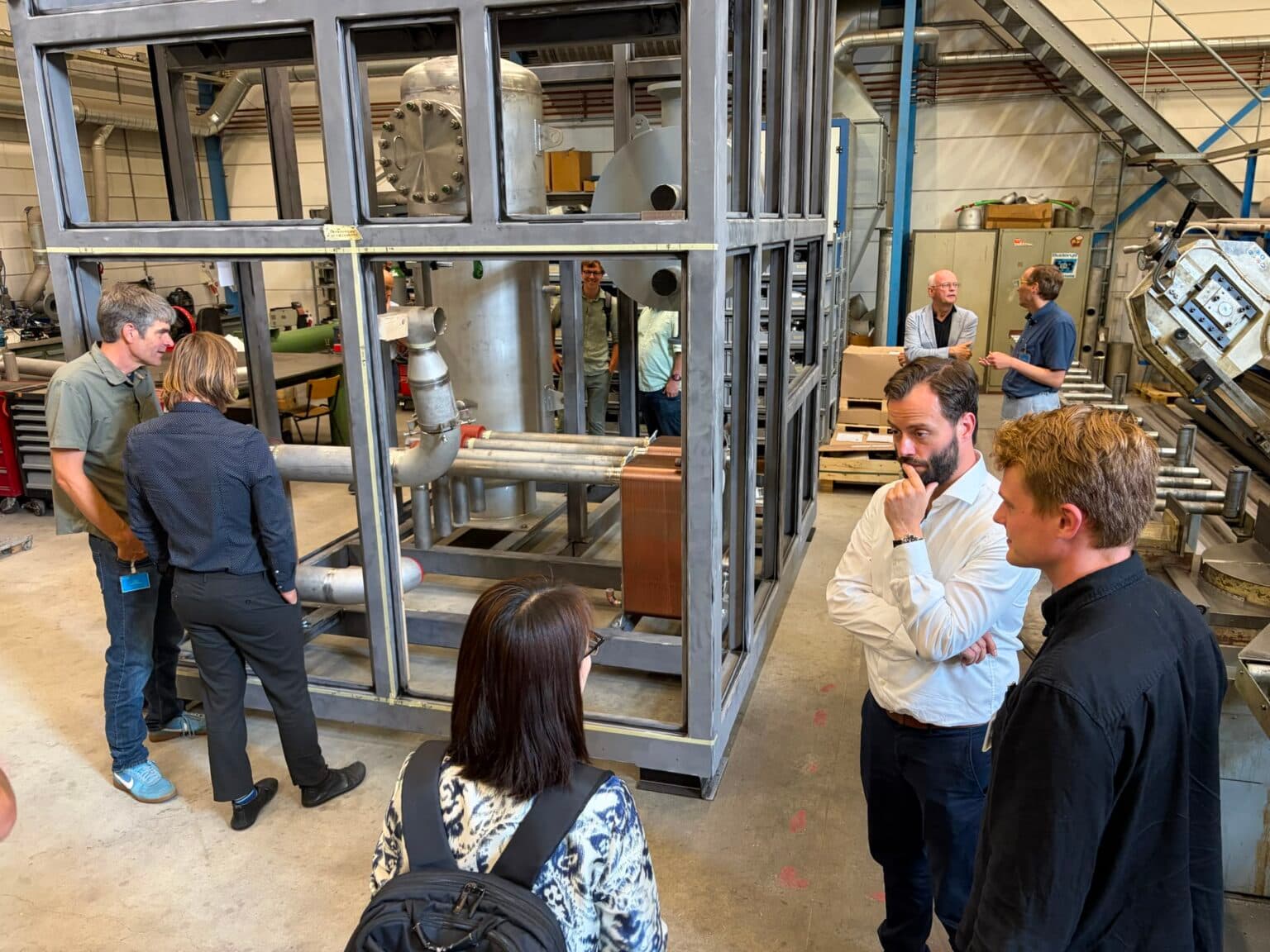 Deelnemers aan de Kickstart-consortiumbijeenkomst bij Heinen & Hopman